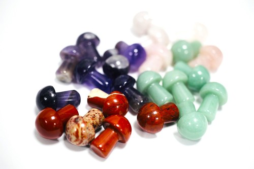 Mushroom crystal stones - 4, x