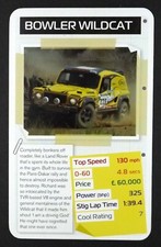 1 x card Top Gear Cool Car Bowler Wildcat ≠ Q14