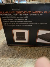 Bluray disc/dvd media player