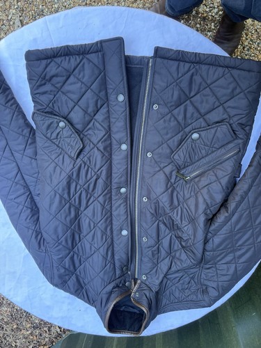Barbour powell navy quilted - powell,