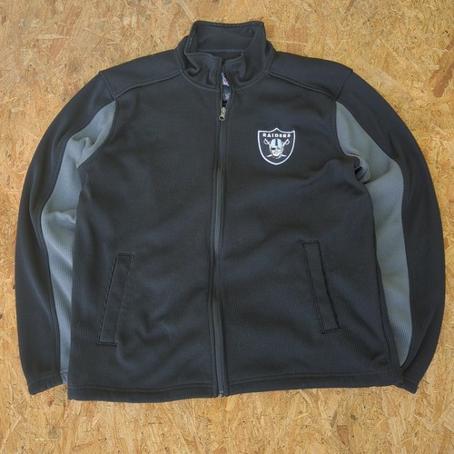 Nfl raiders full zip fleece - full,