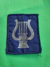 British Army cloth badge, TRF for the Corps of Army Music 