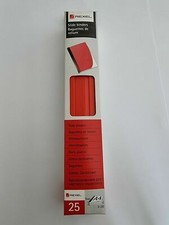Rexel A4 5mm Slide Binders Spine Bars In Red 30, 40, 50, 75, 100, 250