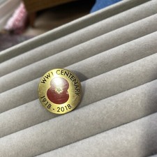 WW1 Centenary 1918-2018 Pin