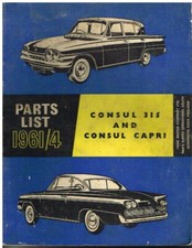 FORD CONSUL CLASSIC 315 &