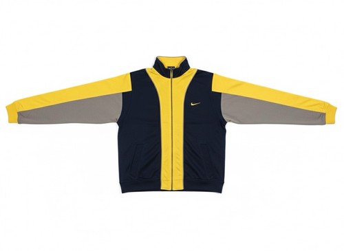 Nike yellow and black jacket - black,
