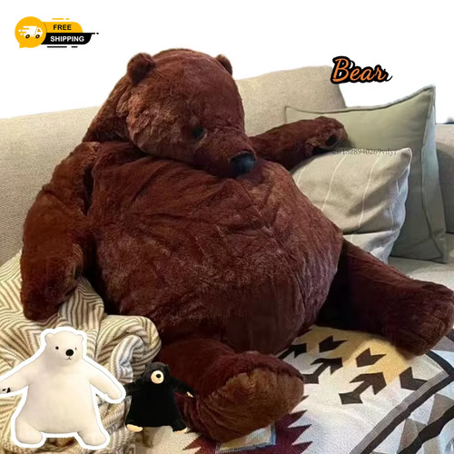 Giant plush bear toy soft - –,