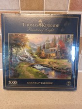NEW & SEALED THOMAS KINKADE 1000 PUZZLE - MOUNTAIN PARADISE