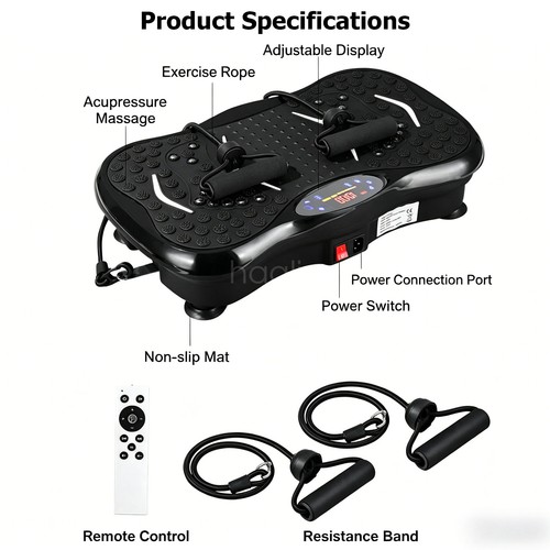 Power vibration plate exercise - power,
