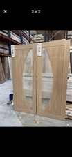 X2 78x30” 35mm Oak Half Moon