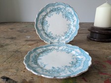 2 x Antique/Edwardian Blue