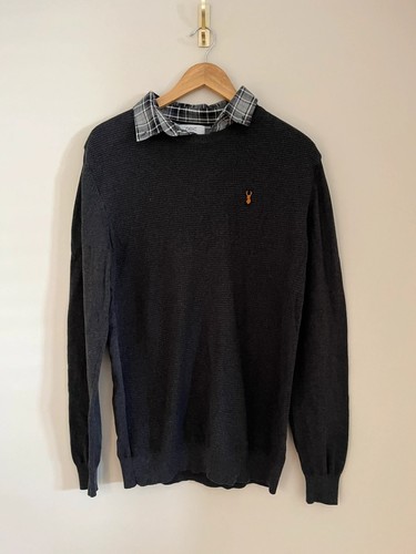 Next mens black textured - next,
