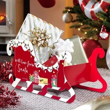 Large santa christmas sleigh - large,