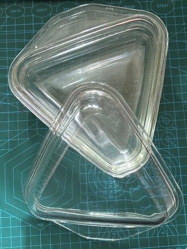 Vintage pyrex sunflower - 4x,