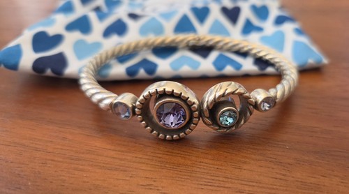 Brighton halo tanzanite - tanzanite, purple
