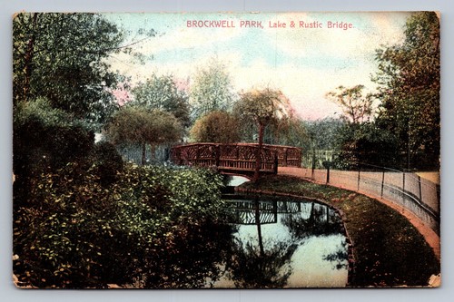 Postcard london brockwell - -,