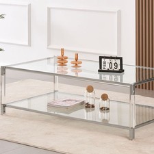 Vidrio Glass Coffee Table With