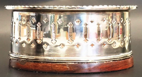 Antique silver plated - antique, pierced