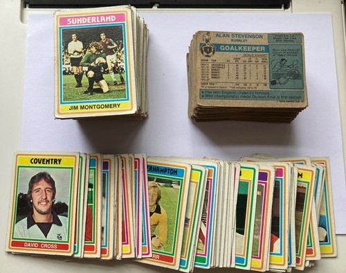 Topps football trading cards - football,