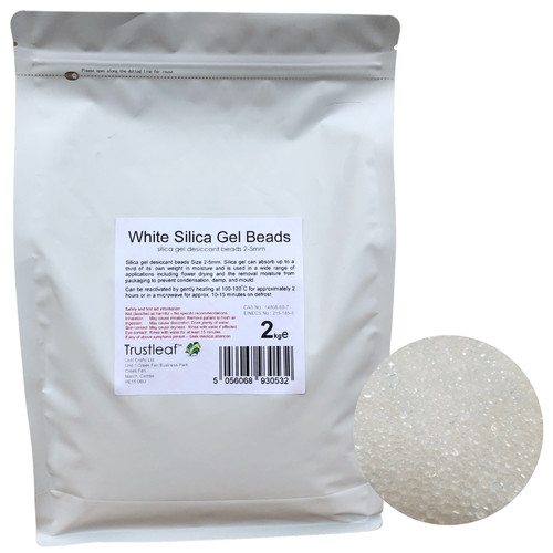 2kg white silica gel - white,