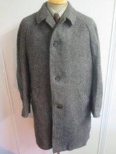 Genuine Harris Tweed Grey Coat