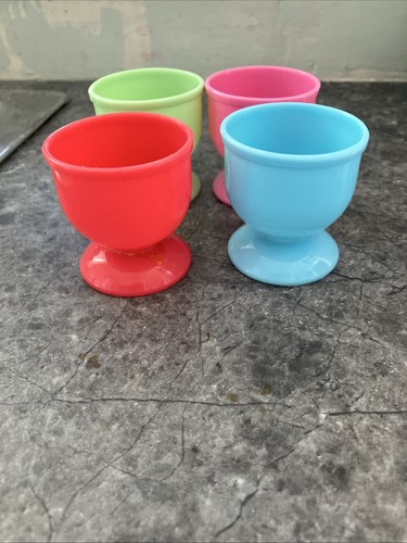Plastic egg cups camping - plastic,