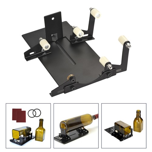 Glass bottle cutter - glass, round