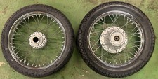 Triumph front and rear wheel - front,