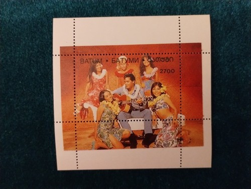 Elvis presley music stamp - music,