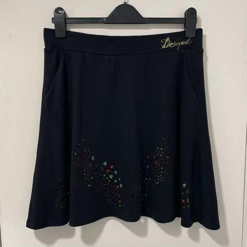 Desigual line cutwork skirt - desigual, a-line