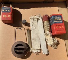 Aladdin Oil Kerosene Lamp Wicks Mantle Flame Spreader No 6 Parts