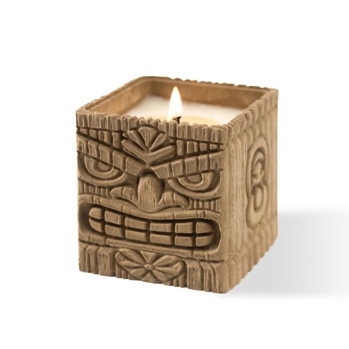 Wood wick candle - wick, coconut