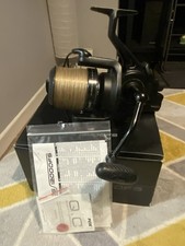 Fox EOS 12000 FS Carp Fishing Reel 15lb Korda Line Boxed