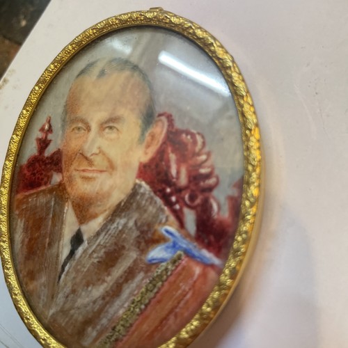 Vintage miniature painting - vintage,