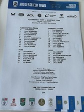 Huddersfield Town v Mansfield