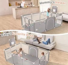 Large baby playpen children - baby,