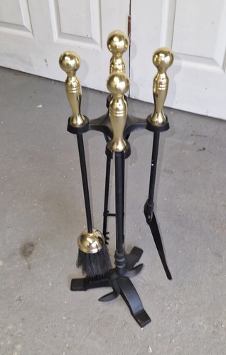 Piece black with brass - piece,