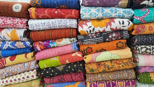 Vintage kantha quilt wholesale