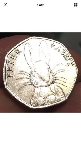 Peter rabbit half - rabbit, 50p