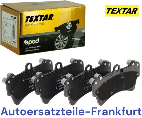 Textar epad front brake pads - epad,