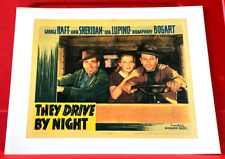 They Drive By Night George Raft Movie/Film Lobby Card Art PICTURE/PRINT 11"x 8.5