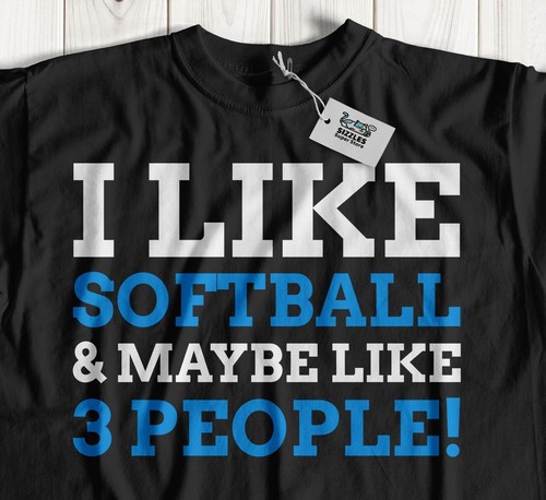 Unisex funny softball shirt - unisex,