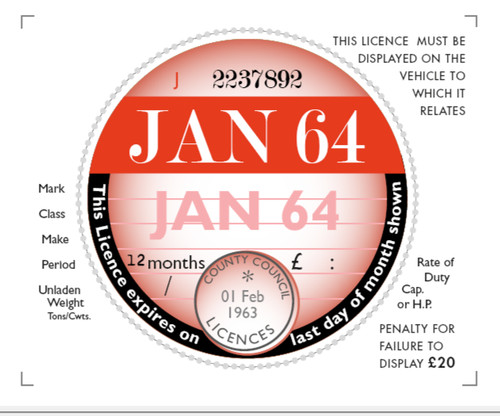 January 1964 vintage classic - vintage,