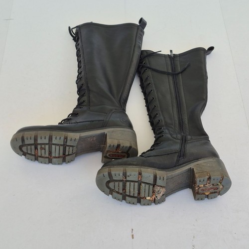Rieker boots black womens - 6.5,