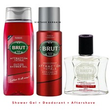 3 Pcs BRUT Men`s Attraction