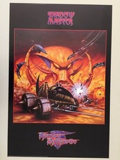 RODNEY MATTHEWS, SHADOW MASTER, RARE AUTHENTIC 1998 POSTER