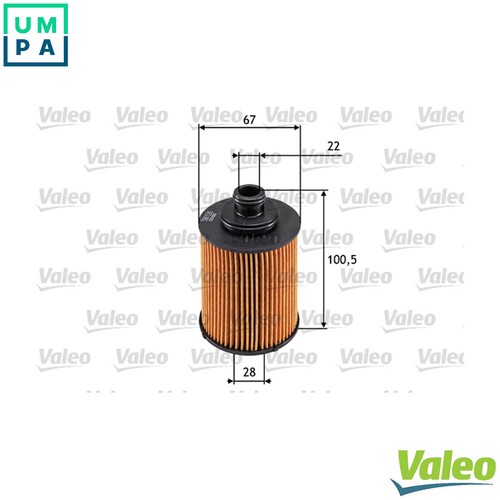 Oil filter 586530 for opel - for,
