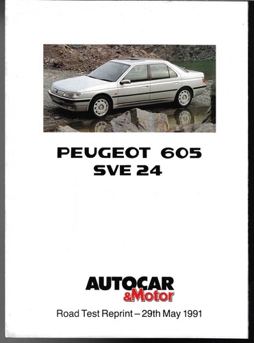 Peugeot 605 sve - 605, road