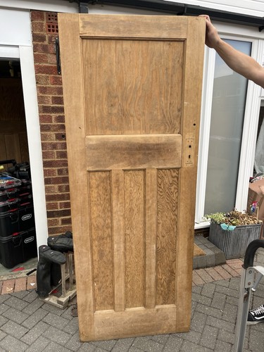 1930s internal wooden door - wooden,
