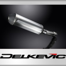 Kawasaki ER5 1996-2007 343mm X-Oval Titanium Exhaust Silencer Can Kit